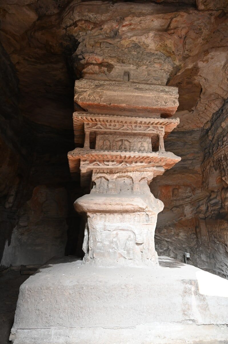 山西省・大同雲岡石窟の写真　シルクロードの宝石-3