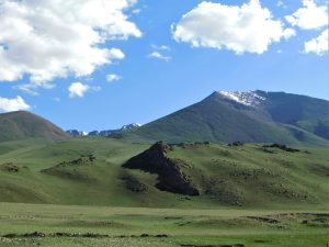 新疆ウィグル自治区・阿拉溝から托克遜への写真　浪漫の回廊から褐色の大地へ2-9