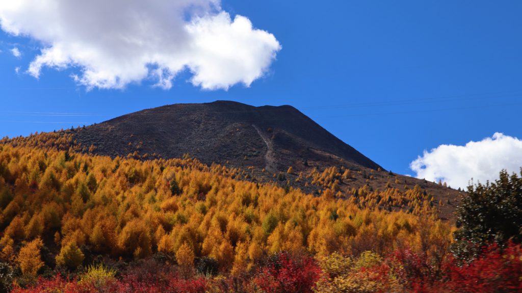 四川省・八美高原の写真　八美の紅葉に魅せられて2-4