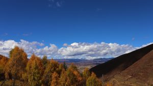 四川省・八美高原の写真　八美の紅葉に魅せられて2-8