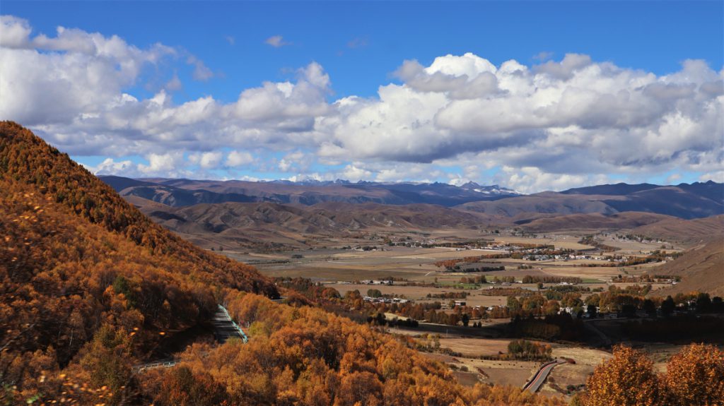 四川省・八美高原の写真　八美の紅葉に魅せられて3-2