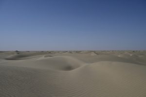 新疆ウィグル自治区・タクラマカン砂漠の写真　茫茫沙漠（果てなき砂漠）2-8