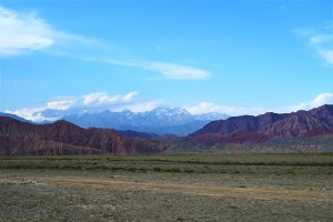 新疆ウィグル自治区・の写真　炎熱の谷から緑の天山へ4-6