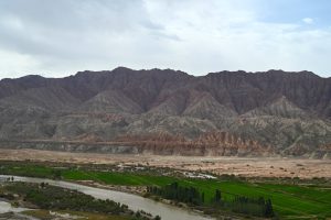 新疆ウィグル自治区・の写真　炎熱の谷から緑の天山へ5-9