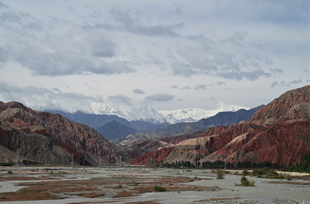 新疆ウィグル自治区・白沙湖・カラクリ湖の写真　パミールの宝石-1