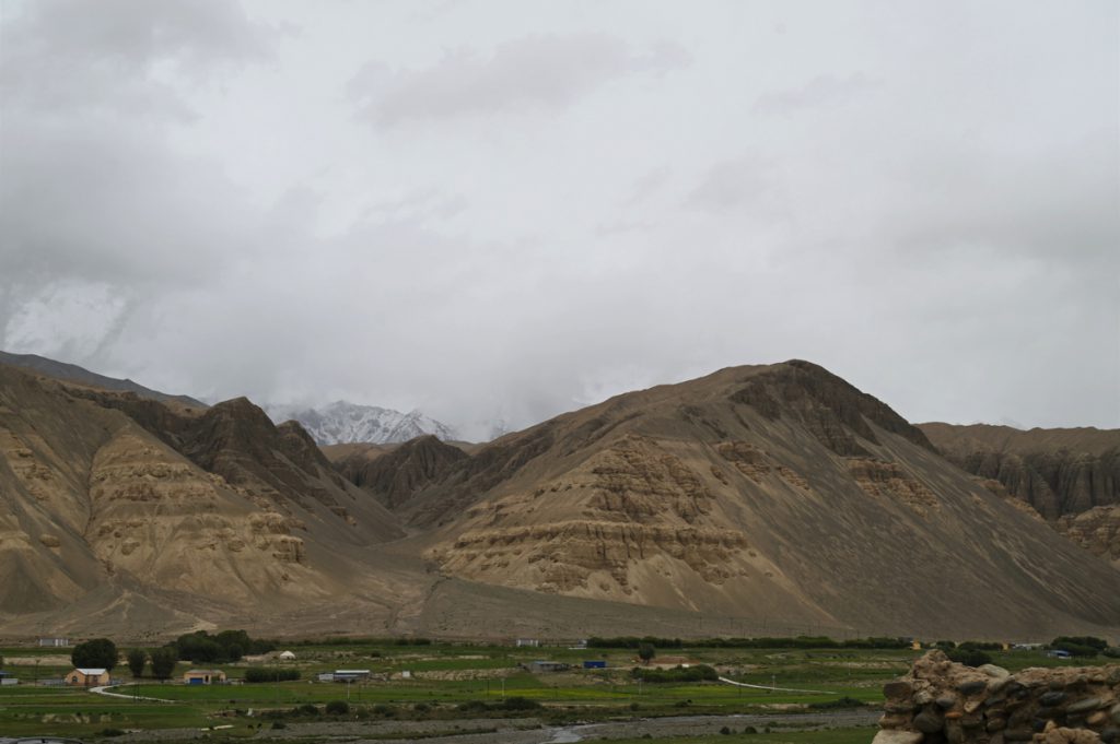 新疆ウィグル自治区・パミール高原・パンロン古道・ムスタク氷河の写真　世界の屋根と氷河-2