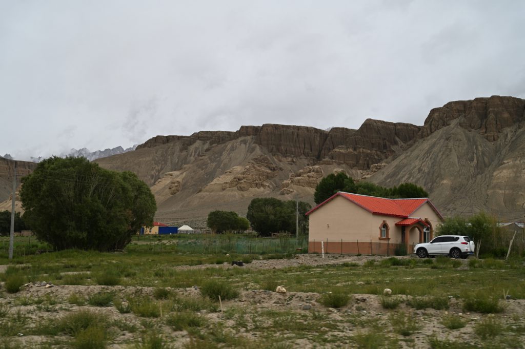 新疆ウィグル自治区・パミール高原・パンロン古道・ムスタク氷河の写真　世界の屋根と氷河-3