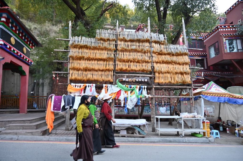 四川省・徳格印経院と甘孜県の写真　チベット文化の宝庫と温泉の街2-2