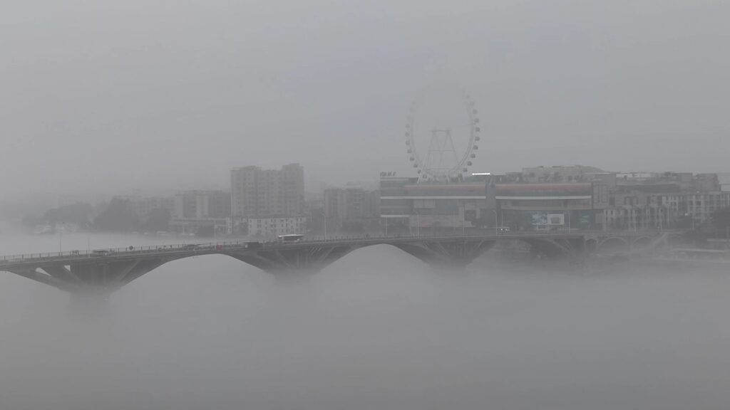 香港・マカオ・広東省・の写真　珠江デルタと赤坎（チーカン）鎮3-1