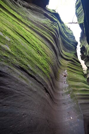 陝西省・の写真 岩と光の夢の回廊4-10