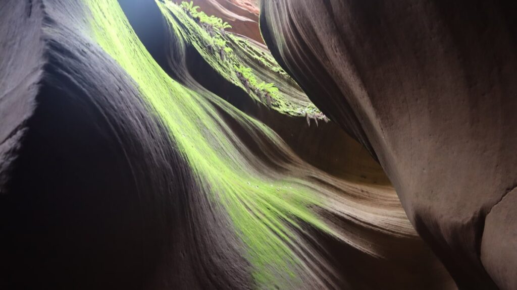 陝西省・の写真 岩と光の夢の回廊4-4