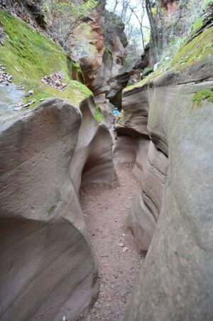 陝西省・の写真　岩と光の夢の回廊5-8