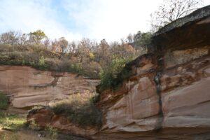 陝西省・の写真 岩と光の夢の回廊8-6