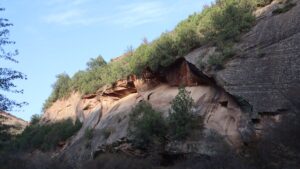 陝西省・の写真 岩と光の夢の回廊8-7