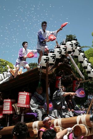 だんじり弓弦波神社